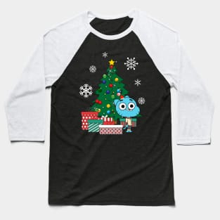 Gumball Watterson Around The Christmas Tree The Amazing World Baseball T-Shirt